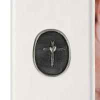 Demdaco Baby - God Bless This Little One Medallion Photo Frame