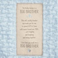 Demdaco Baby - Big Brother And Me Cuddle Blanket