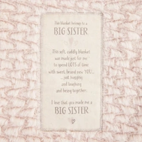 Demdaco Baby - Big Sister And Me Cuddle Blanket