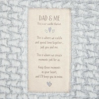 Demdaco Baby - Dad And Me Cuddle Blanket