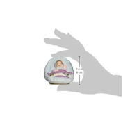 Growing Up Girls - Brunette Newborn Cake Topper