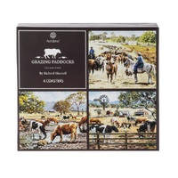 Ashdene Grazing Paddocks - Assorted Coasters 6 Pack