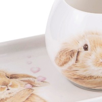 Ashdene Bunny Hearts - Mug & Plate Set