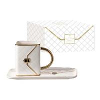 Ashdene Designers Delight - White Mug & Plate Set
