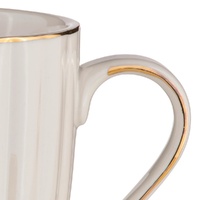 Ashdene Parisienne Pearl - White Mugs Set of 4