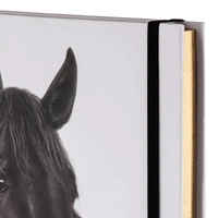 Ashdene Horse Trio - Black Hardcover A5 Notebook