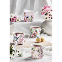 Ashdene Birds & Blooms Mug - White