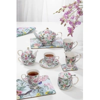 Ashdene Romantic Garden - Cup & Saucer Set of 4
