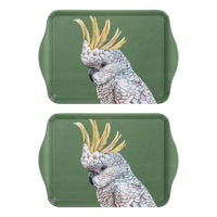 Ashdene Modern Birds - Scatter Tray 2 Pack - Cockatoo