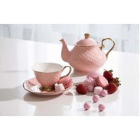 Ashdene Ripple - Cup & Saucer - Blush