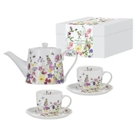 Ashdene Garden Soiree - Teapot & 2 Teacups Set