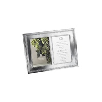 Wedgwood Vera Wang Grosgrain Double Photo Frame 5x7"