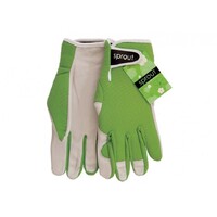 Sprout Goatskin Gardening Gloves - Olive