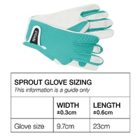 Sprout Goatskin Gardening Gloves - Fiesta Sun