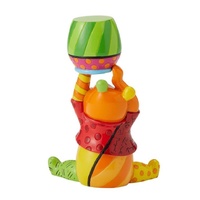 Disney Britto Winnie The Pooh With Hunny Pot Mini Figurine