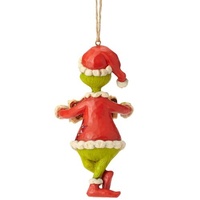 Dr Seuss The Grinch by Jim Shore - Grinch Naughty/Nice Hanging Ornament