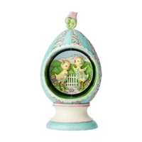 Jim Shore Heartwood Creek Easter - Easter Egg with Rotating Scene