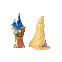 Disney Ceramics Salt and Pepper Shaker Set - Rapunzel and Tower