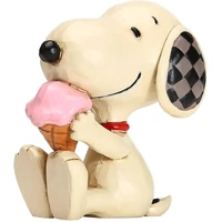 Peanuts by Jim Shore - Snoopy with Ice Cream Mini Figurine