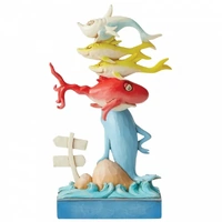 Dr Seuss by Jim Shore - One Fish, Two Fish, Red Fish, Blue Fish