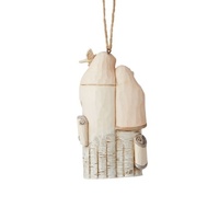Jim Shore Heartwood Creek White Woodland - Holy Family 2020 Hanging Ornament