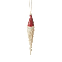 Jim Shore Heartwood Creek Winter Wonderland - Santa Icicle Hanging Ornament