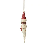 Jim Shore Heartwood Creek Winter Wonderland - Snowman Icicile Hanging Ornament