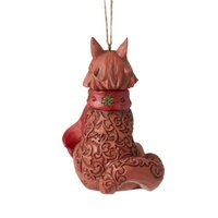 Jim Shore Heartwood Creek Winter Wonderland - Fox Hanging Ornament