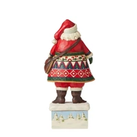 Jim Shore Heartwood Creek - Lapland Santa on Base