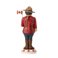 Jim Shore Heartwood Creek Christmas Around The World - Canadian Mountie Nutcracker
