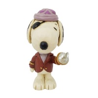 Peanuts by Jim Shore - Snoopy Pirate Mini Figurine