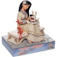 Jim Shore Disney Traditions - Mulan - Honourable Heroine White Woodland 