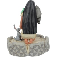 Jim Shore Disney Traditions - Pocahontas - Brave Beauty White Woodland 