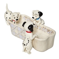 Jim Shore Disney Traditions - 101 Dalmatians Bone Dish - Puppy Bowl