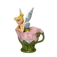 Jim Shore Disney Traditions - Peter Pan Tinkerbell Sitting in Flower - A Spot of Tink