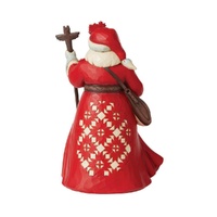 Jim Shore Heartwood Creek Christmas Around The World - Canadian Santa
