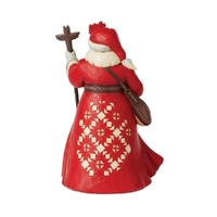 Jim Shore Heartwood Creek Christmas Around The World - Canadian Santa