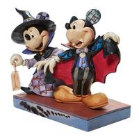 Jim Shore Disney Traditions - Mickey & Minnie Mouse - Terrifying Trick-or-Treaters
