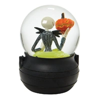 Disney Department 56 Water Globe - Nightmare Before Christmas Pumpkin King
