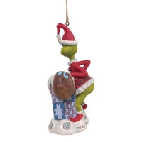 Dr Seuss The Grinch by Jim Shore - Grinch In Chimney Hanging Ornament