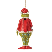 Dr Seuss The Grinch by Jim Shore - Grinch Nutcracker Hanging Ornament