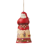 Jim Shore Heartwood Creek - Toyland Santa Hanging Ornament