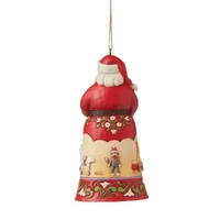 Jim Shore Heartwood Creek - Toyland Santa Hanging Ornament