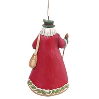 Jim Shore Heartwood Creek Santas Around The World - German Santa Hanging Ornament
