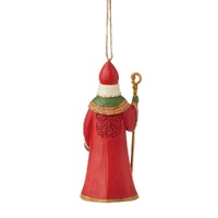 Jim Shore Heartwood Creek Santas Around The World - Czech Santa Hanging Ornament