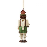 Jim Shore Heartwood Creek Santas Around The World - German Nutcracker Hanging Ornament