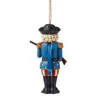 Jim Shore Heartwood Creek Christmas Around The World - American Nutcracker Hanging Ornament