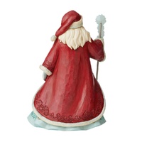 Jim Shore Heartwood Creek Winter Wonderland - Santa with Snowflakes