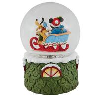 Jim Shore Disney Traditions - Mickey Mouse & Pluto Waterball
