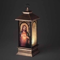 Roman Inc - LED Lantern Sacred Heart of Jesus